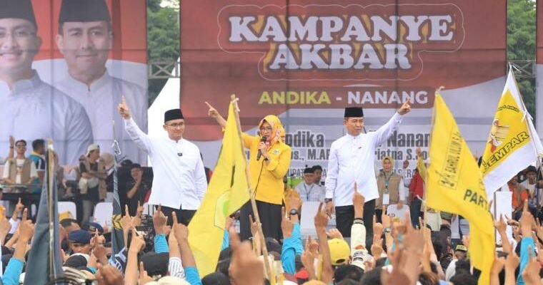 Airin Rachmi Diany Ajak Masyarakat Kabupaten Serang Berdemokrasi dengan Hati Nurani