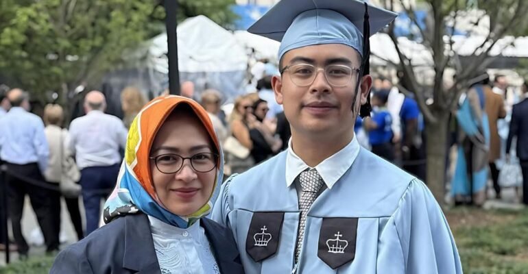 Tubagus Ghifari Al Chusaeri Wardana Lulus dari Columbia University, Airin Ungkap Rasa Haru dan Bangga